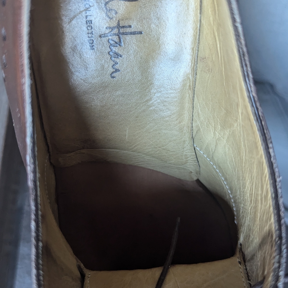 🔥Price Drop🔥Cole Haan Collection Dark Brown Leather Oxfords - Picture 6 of 14